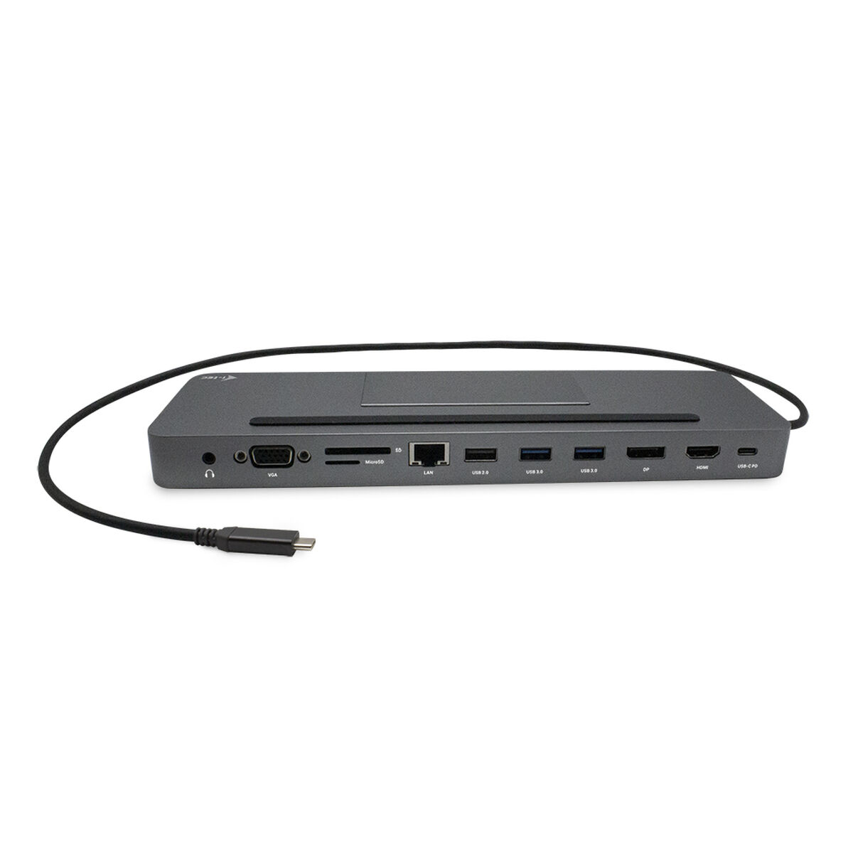 USB-HUB i-Tec C31FLATPRO100 Grå